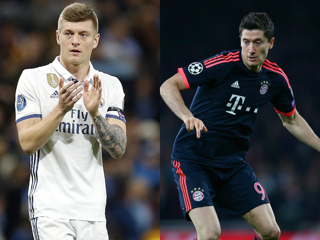 Real Madrid and Bayern Munich remain as the online betting favourites to progress in the next pace of the UCL