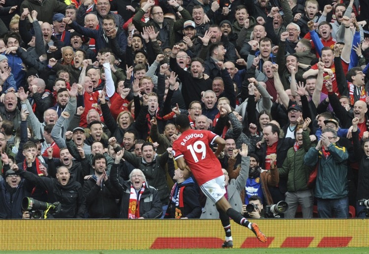 Manchester United sports betting fans in awe as Marcus Rashford brace secures win over Liverpool