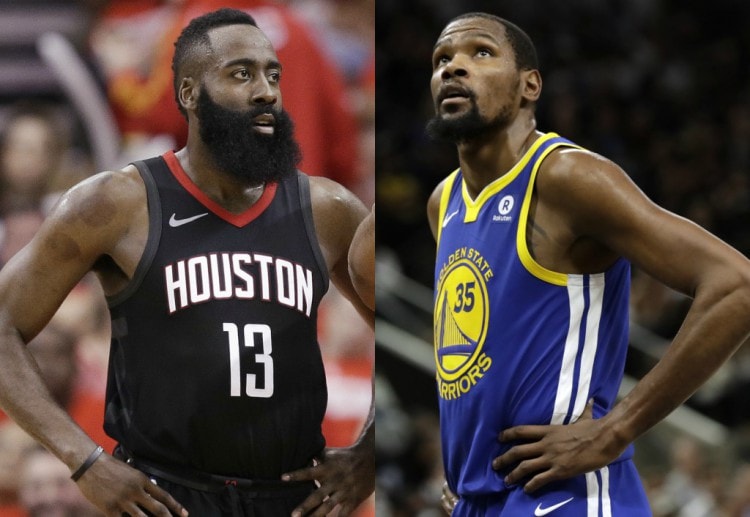 Betting odds favour the Warriors and Rockets to win game 2 of their respective playoff series