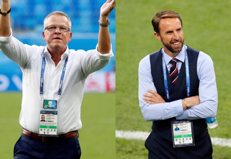 Janne Andersson and Gareth Southgate are all out to guide Sweden and England to FIFA 2018 semi-final round