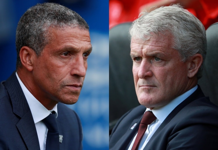 Southampton and Brighton managers strictly eye to lead their teams to victory in the upcoming Premier League game