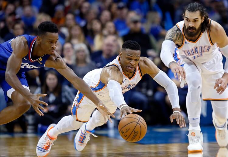 Russell Westbrook and the Thunder finally got their first NBA regular season win