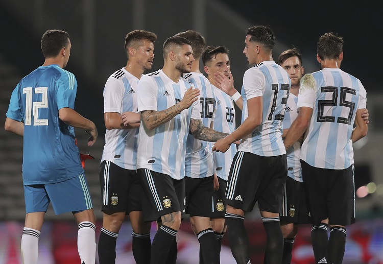 Argentina won their international friendly against Mexico