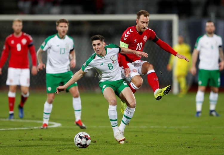 Skor Denmark vs Irlandia UEFA Nations League