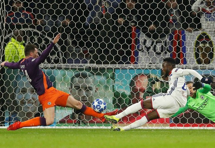 Maxwel Cornet gives Lyon the lead on the 81st minute before Sergio Aguero's late header in the Champions League