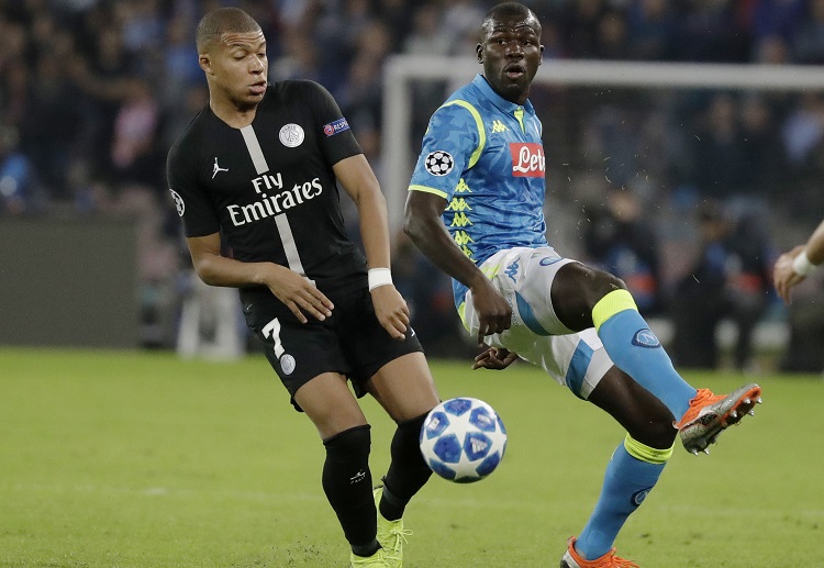 Kylian Mbappe's assist to Juan Bernat opened up the scoring for PSG in their Champions League clash against Napoli