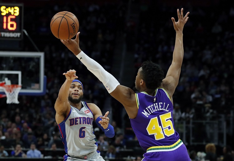 Donovan  Mitchell paved Utah Jazz' way to seal a come-from-behind win over Detroit Pistons in recent NBA match