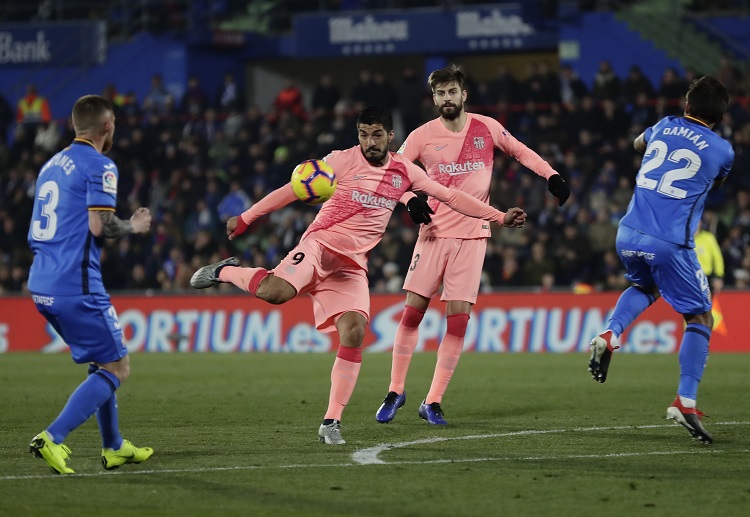 Luis Suarez has hit a goal to pave Barcelona's way to victory against Getafe in the latest La Liga gameweek