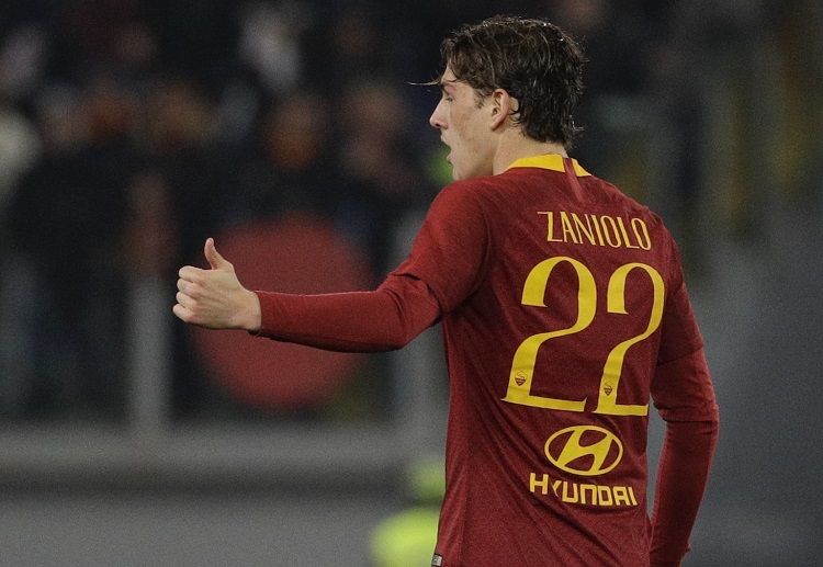 Nicolo Zaniolo is all set to help AS Roma seal a victory when they face Chievo for another Serie A clash