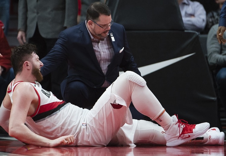 The Blazers will definitely miss the services of Jusuf Nurkic in the NBA playoffs