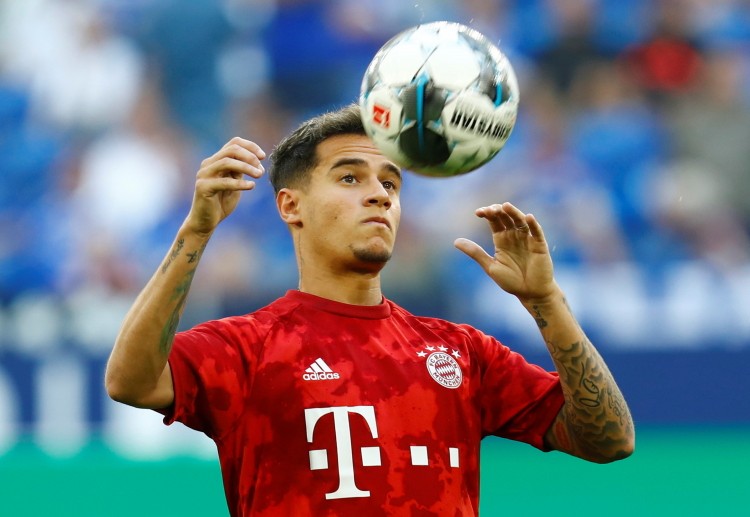 Philippe Coutinho starts as substitute during Bayern Munich's Bundesliga battle against Schalke 04