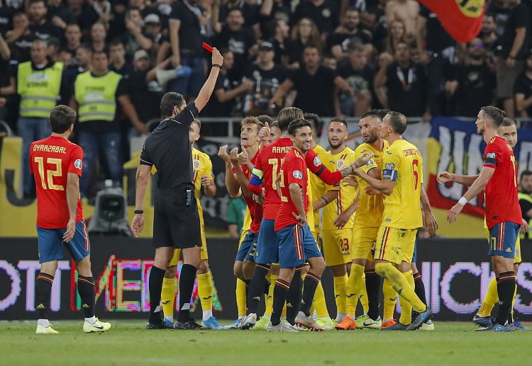 Diego Llorente was dismissed during the Euro 2020 qualifying match of Spain and Romania