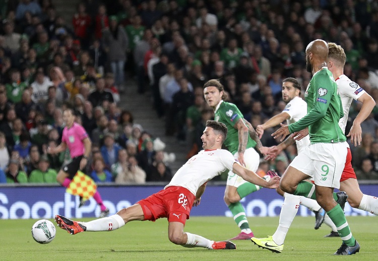 Kết quả kèo cược vòng loại Euro 2020 Ireland 1 – 1 Thụy Sĩ: Bỏ lỡ chiến thắng