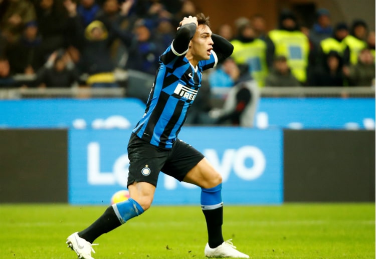 Lautaro Martinez is currently Inter Milan's top scorer in Champions League