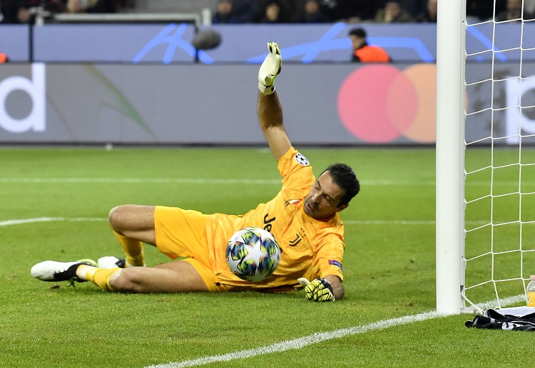 Gigi Buffon praised Ronaldo and Higuain for leading by example in Juventus' win over Leverkusen in the Champions League