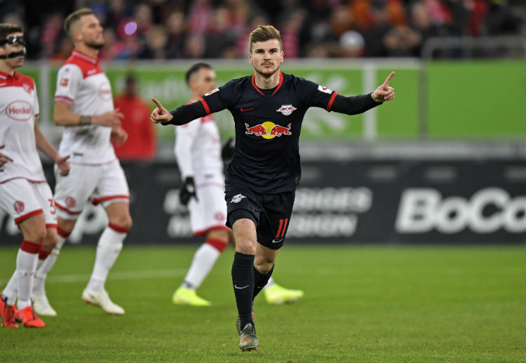 Timo Werner has now 16 goals in the German Bundesliga