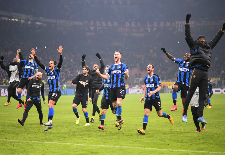 Inter Milan ended their Serie A match against AC Milan in a 4-2 win