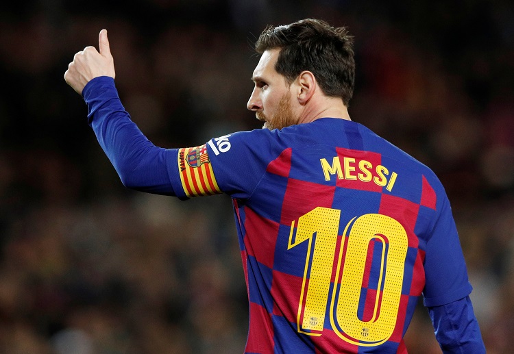 Lionel Messi took the captaincy of La Liga giants Barcelona since 2018