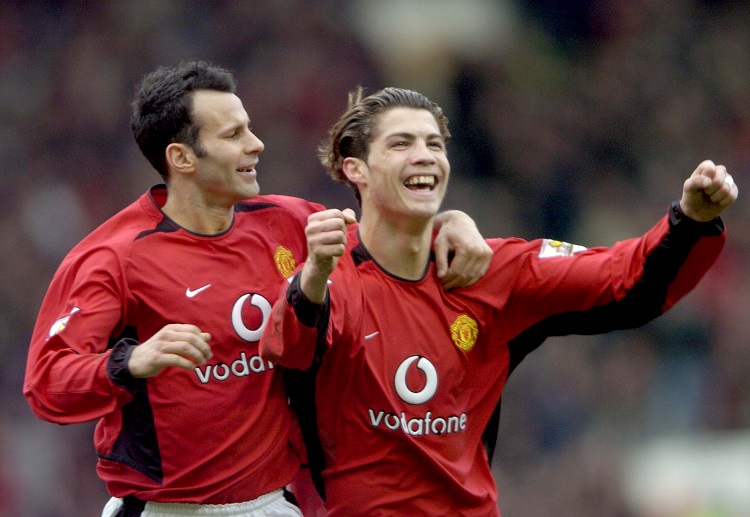 Cristiano Ronaldo join Premier League club Manchester United in 2003