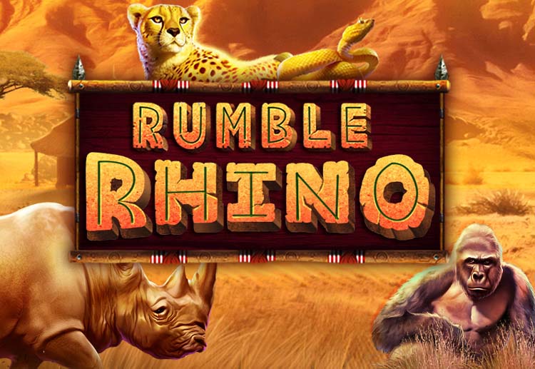 Hình ảnh bắt mắt cùng với âm thanh sống động chắc chắn sẽ không làm người chơi Rumble Rhino của SBOBET thất vọng