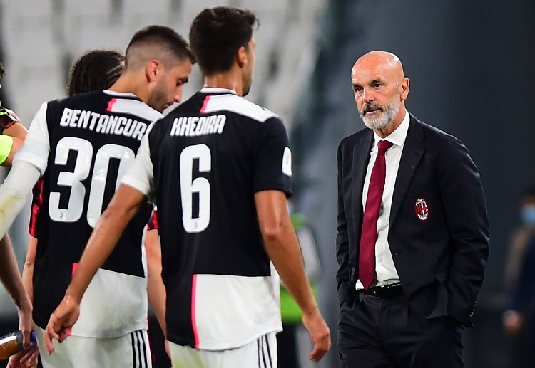 AC Milan and AS Roma are separated by three places and nine points in Serie A