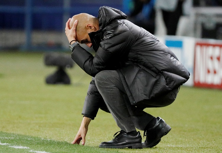 Manchester City Pep Guardiola is disappointed as they won't be able to compete in next season's Champions League