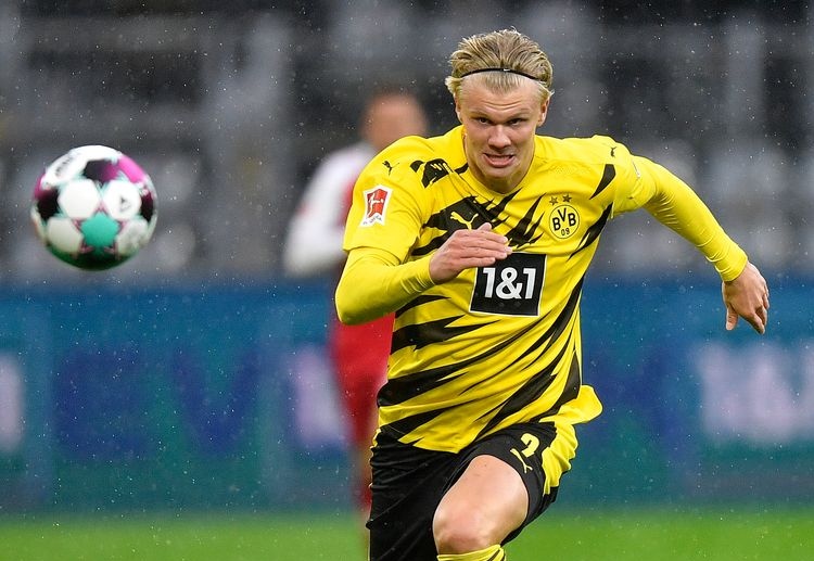 Erling Haaland hopes to continue his good form when BVB visit Lazio for a UEFA Champions League clash