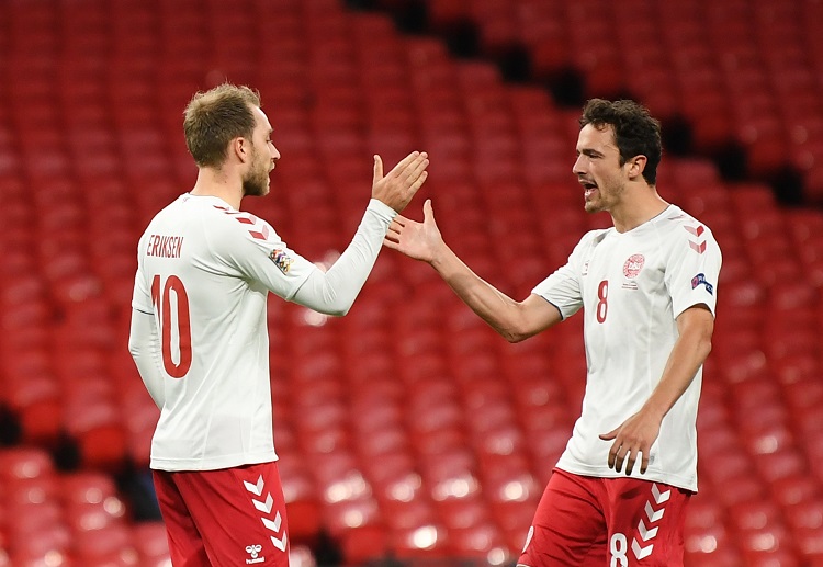 Christian Eriksen goal on 100th appearance gives Denmark win over England in the UEFA Nations League