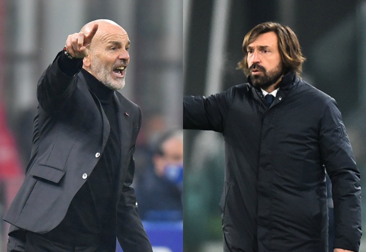 Serie A: Stefano Pioli and Andrea Pirlo are set to lead their teams as AC Milan clash against Juventus