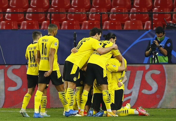 Dortmund get three crucial away goals in their Champions League match-up with Sevilla