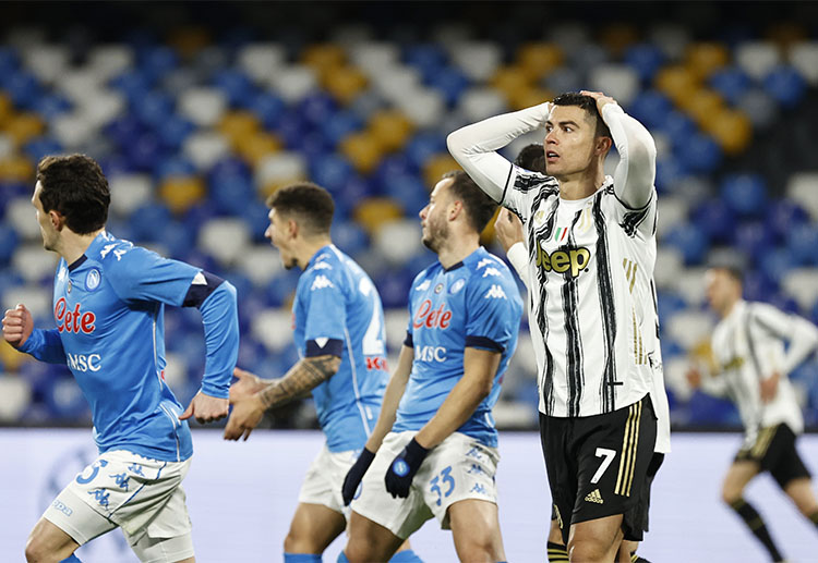 Juventus are still 7 points behind Serie A leaders AC Milan after failing to beat Napoli