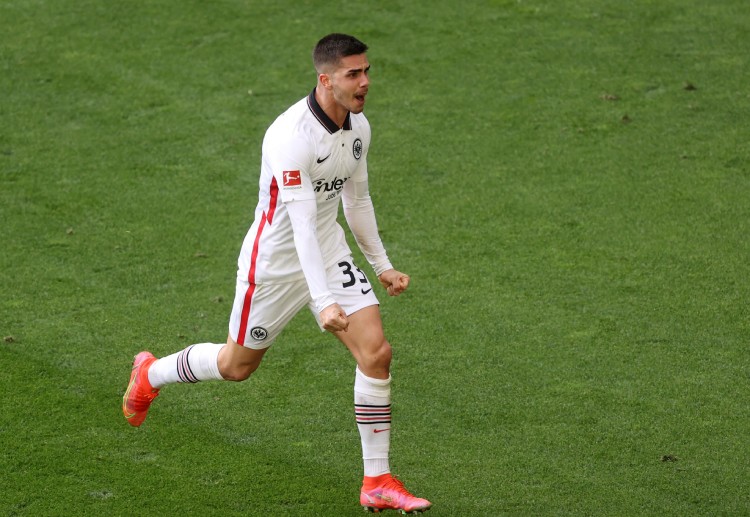 Andre Silva is the second top scorer in Bundesliga