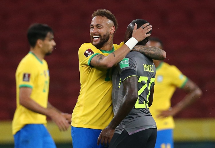 Kết quả vòng loại World Cup 2022 Brazil 2-0 Ecuador.