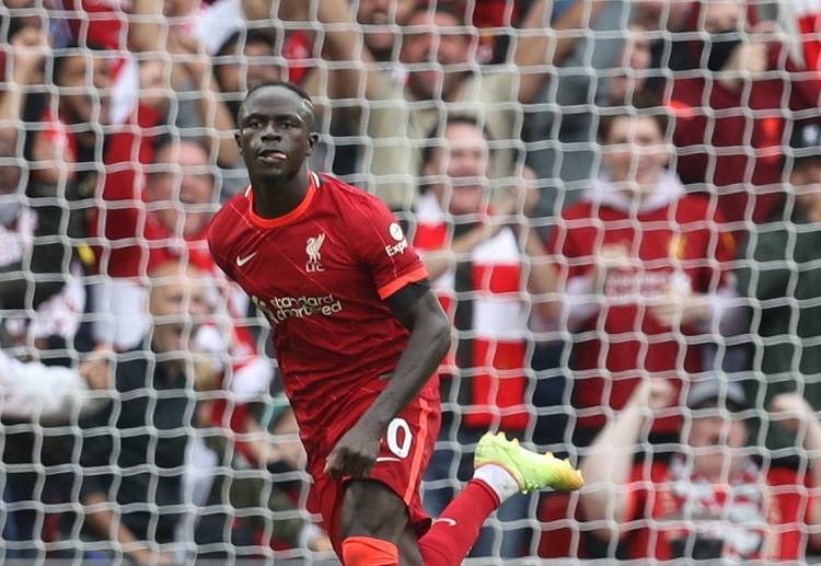 Sadio Mane cetak gol kedua bagi Liverpool saat melawan Burnley di Liga Inggris