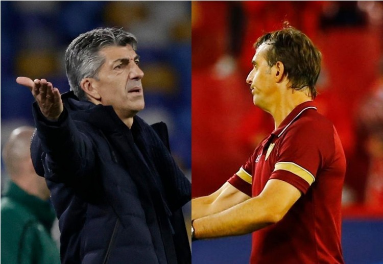 La Liga: Imanol Alguacil and Julen Lopetegui will both aim to celebrate victory at Reale Arena