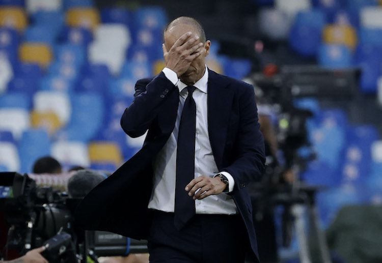 Massimiliano Allegri's Juventus remain winless this new Serie A after their 2-1 defeat to Napoli