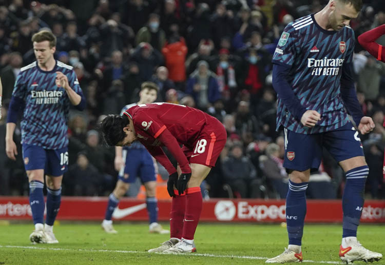 Skor akhir Piala EFL: Liverpool 0-0 Arsenal