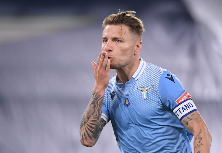 Ciro Immobile bermain baik di Coppa Italia