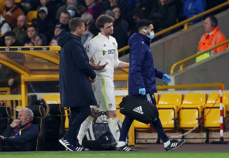 Leeds United will once again be without Patrick Bamford in their upcoming Premier League matches