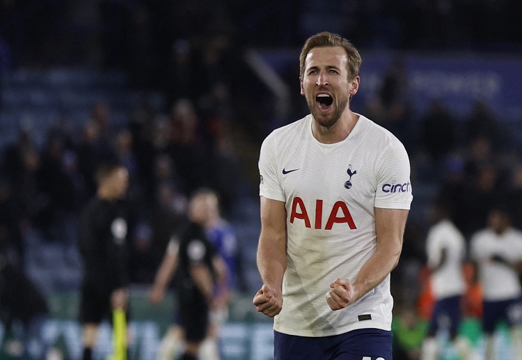 Harry Kane scored in Tottenham Hotspur's last Premier League match against Leicester City