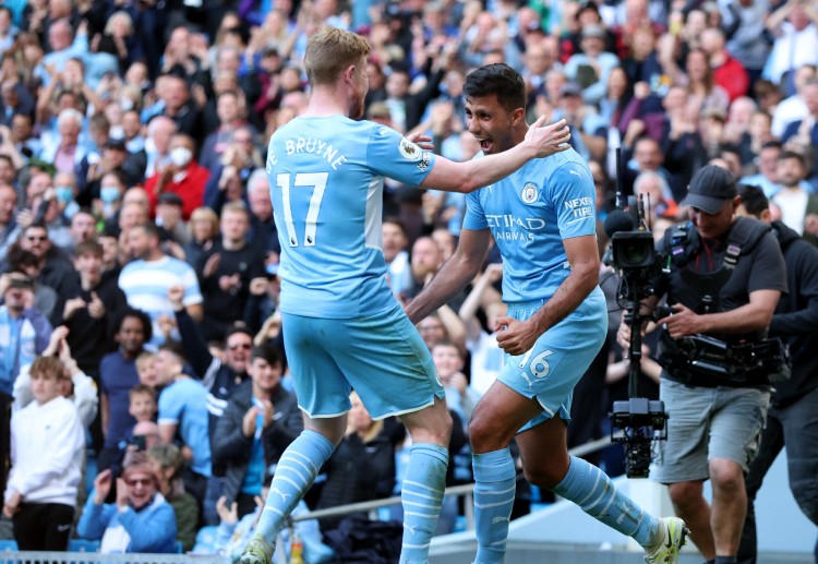 Kevin de Bruyne is Manchester City's second top scorer in the Premier League with 11 goal scored