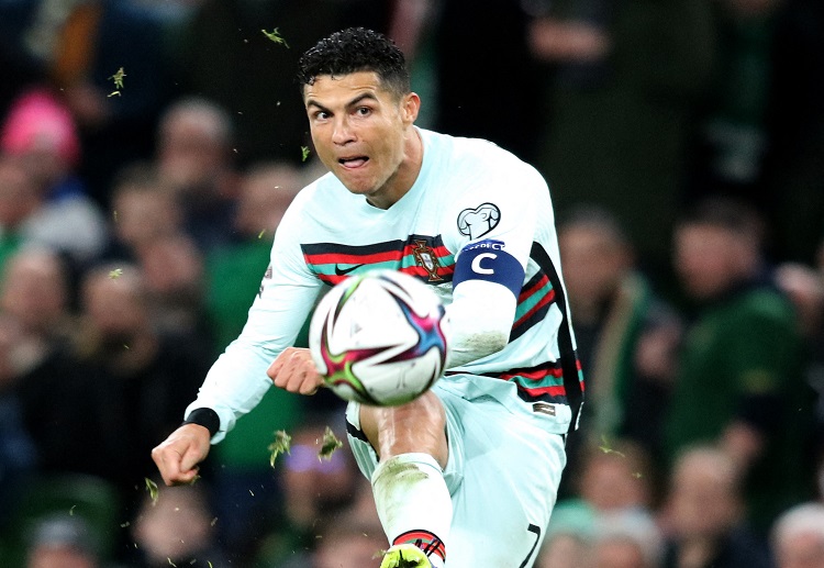 Cristiano Ronaldo optimis di Liga Nasional UEFA.