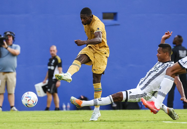 Barcelona’s Ousmane Dembele showed his worth as he scored twice to draw against Juventus in their club friendly