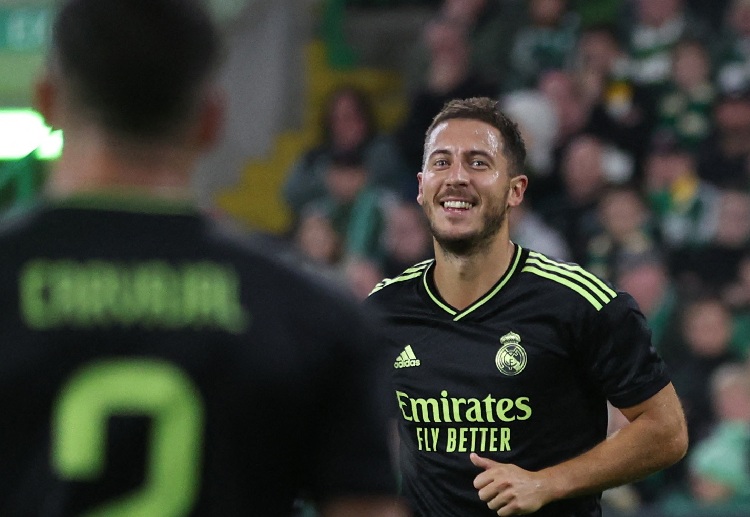 Eden Hazard gantikan peran Benzema pada matchday 1 Liga Champions UEFA 2022/2023