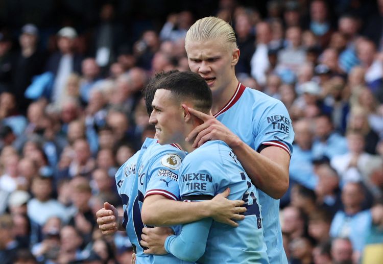 Manchester City menang 6-3 di Liga Inggris.