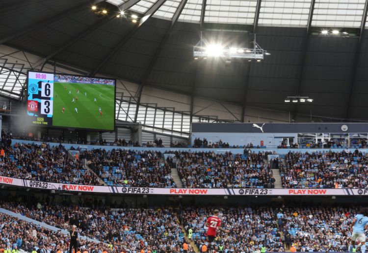 Manchester City finished their Premier League match against Manchester United in a 6-3 win