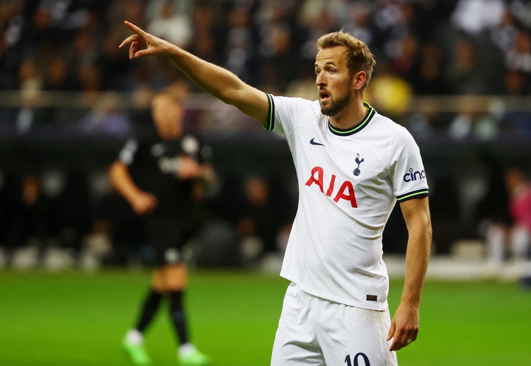 Harry Kane is uncertain to play for Tottenham's Champions League game against Eintracht Frankfurt