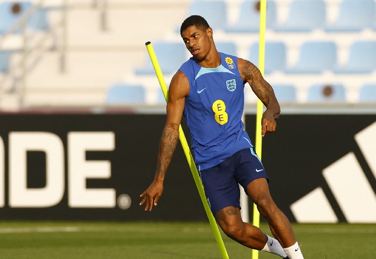 Marcus Rashford of England is on his path to winning the Golden Boot in World Cup 2022