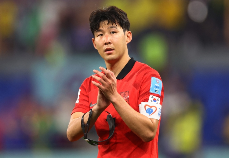 Son Heung-Min kapten tim Korea Selatan di Piala Dunia.