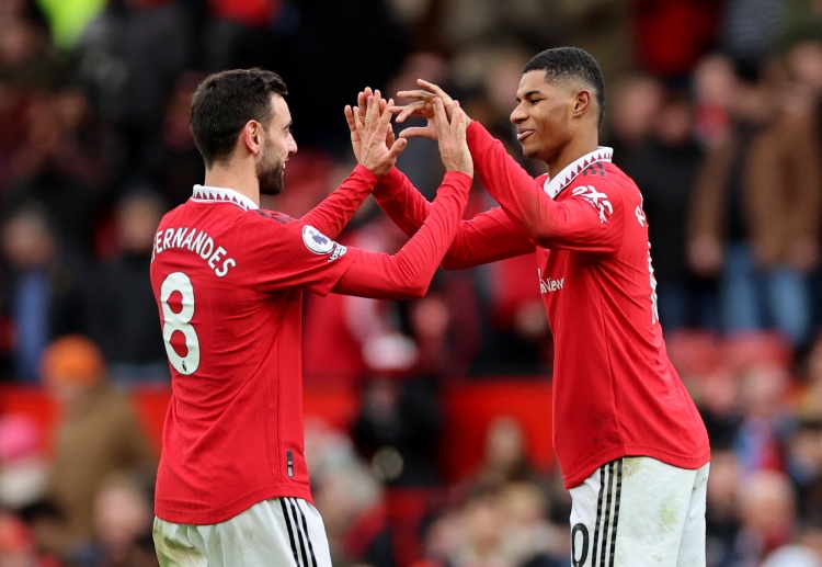 Marcus Rashford will try to help Manchester United to gain points and reach the top three of the Premier League table